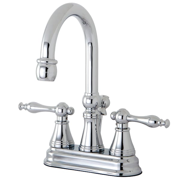 4" Centerset Bathroom Faucet, Chrome